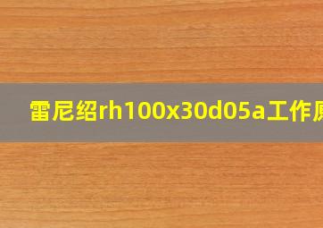 雷尼绍rh100x30d05a工作原理