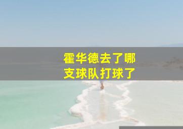 霍华德去了哪支球队打球了