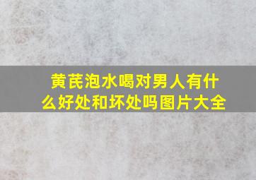 黄芪泡水喝对男人有什么好处和坏处吗图片大全